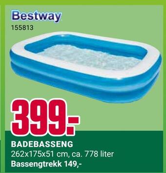 Europris Badebasseng tilbud