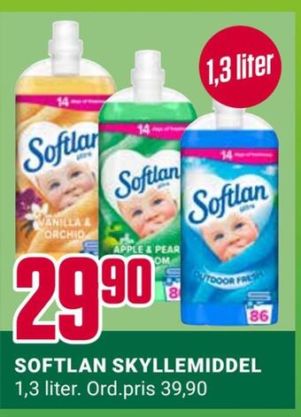 Europris Softlan skyllemiddel tilbud