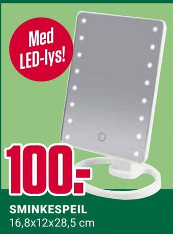 Europris Sminkespeil tilbud