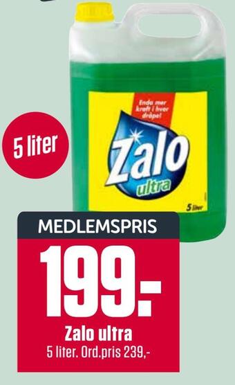 Europris Zalo ultra tilbud
