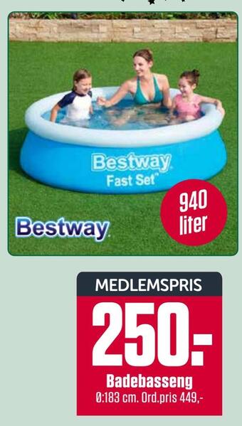 Europris Badebasseng tilbud