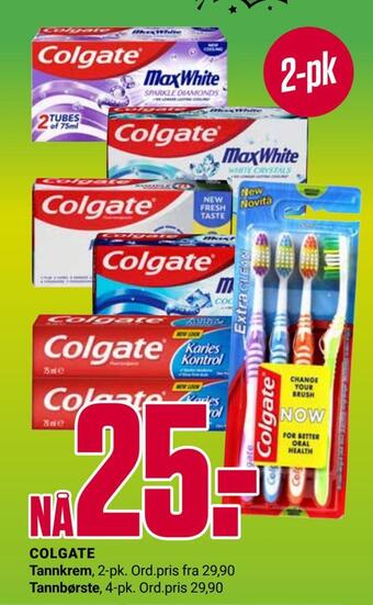 Europris Colgate tilbud