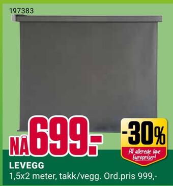 Europris Levegg tilbud
