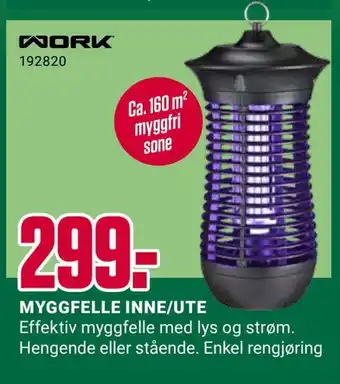 Europris Myggfelle inne/ute tilbud