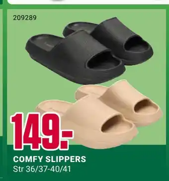 Europris Comfy slippers tilbud