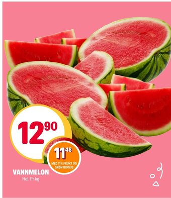Coop Extra VANNMELON tilbud
