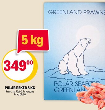 Coop Extra POLAR REKER 5 KG tilbud