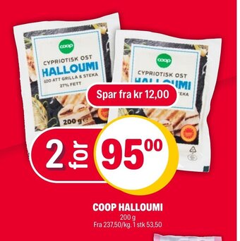 Coop Extra COOP HALLOUMI 200 g tilbud