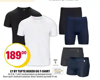 Coop Extra LY BY TUFTE BOXER OG T-SHIRT tilbud