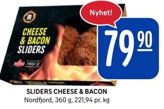 Rema 1000 SLIDERS CHEESE & BACON tilbud