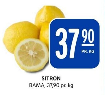 Rema 1000 SITRON BAMA tilbud