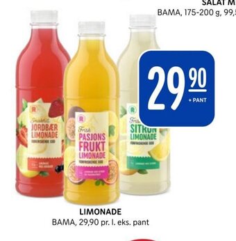 Rema 1000 LIMONADE tilbud