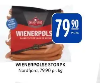 Rema 1000 WIENERPØLSE STORPK tilbud