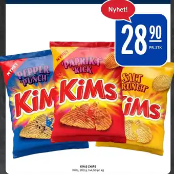 Rema 1000 KIMS CHIPS Kims tilbud