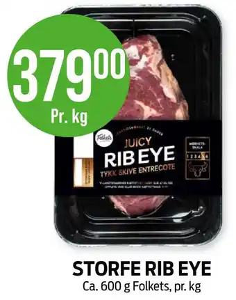 Kiwi Storfe rib eye tilbud