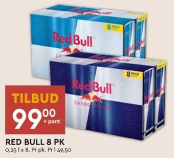 Coop Mega Red bull energidrikk tilbud