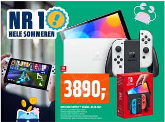 Coop Obs Nintendo switch spillekonsol tilbud