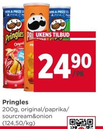 Meny Pringles tilbud