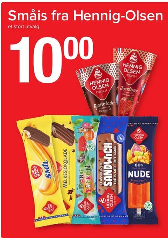 Spar Småis fra Hennig-Olsen tilbud