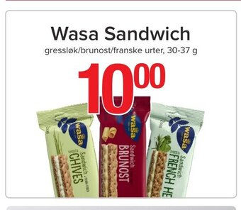 Spar Wasa Sandwich tilbud