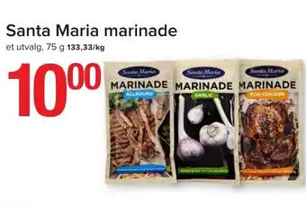 Spar Santa Maria marinade tilbud