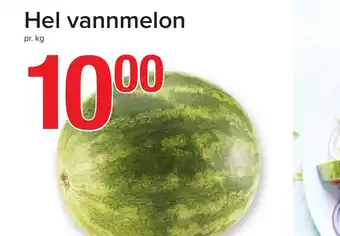 Spar Hel vannmelon tilbud