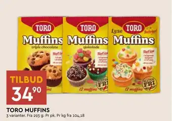 Coop Mega Toro muffins tilbud
