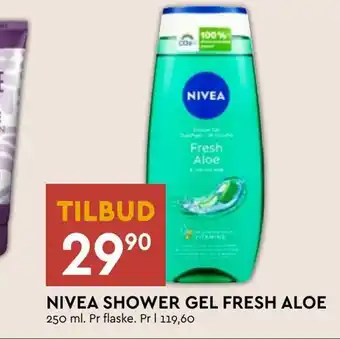 Coop Mega Nivea shower gel fresh aloe tilbud