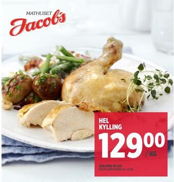 Jacobs Hel kylling tilbud