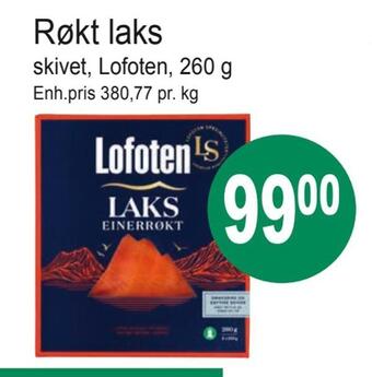 Joker Røkt laks tilbud