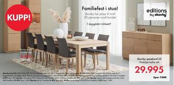 Fagmøbler Skovby bord 25 tilbud