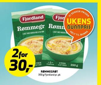 Bunnpris Rømmegrøt tilbud