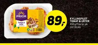 Bunnpris Kyllingfilet tomat & urter tilbud