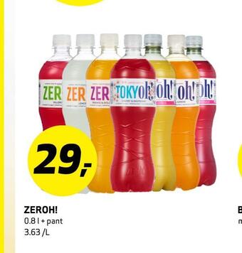 Bunnpris Zeroh! tilbud