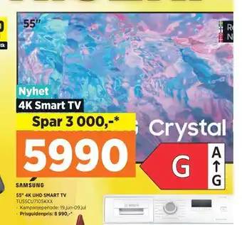 POWER 55 4k uhd smart tv tilbud