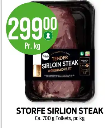 Kiwi Folkets steak tilbud