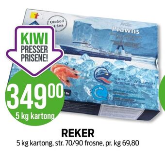 Kiwi Ukjent reker tilbud