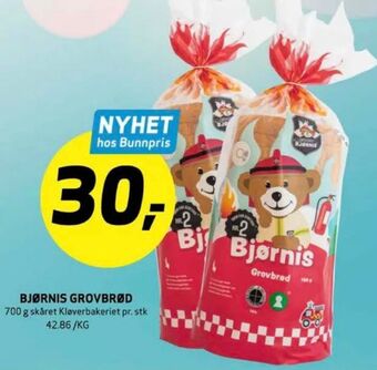 Bunnpris Bjørnis brød tilbud