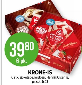 Kiwi Hennig-olsen isvafler tilbud