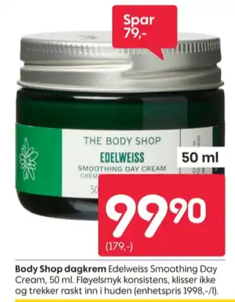 Rusta The body shop krem tilbud