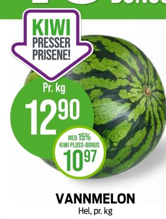 Kiwi Ukjent vannmelon tilbud
