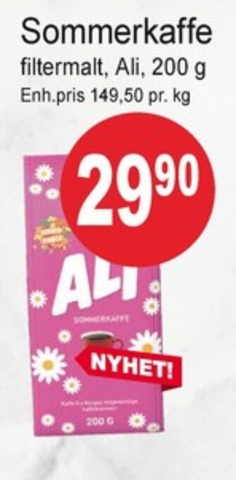 Joker Ali kaffe formalet tilbud