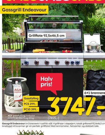 Rusta Ukjent gassgrill tilbud