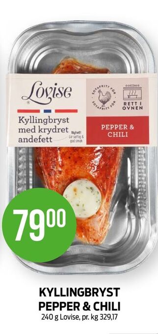 Kiwi Lovise kyllingbryst tilbud