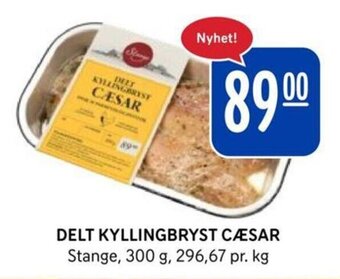 Rema 1000 DELT KYLLINGBRYST CÆSAR tilbud