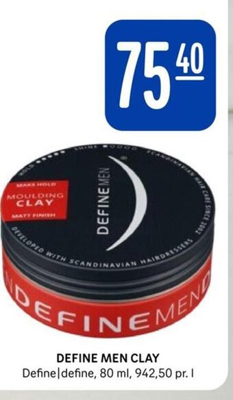 Rema 1000 DEFINE MEN CLAY tilbud