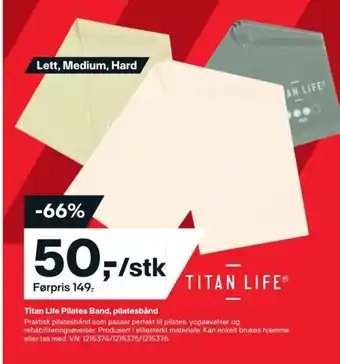 XXL Sport Titan Life Pilates Band, pilatesbånd tilbud
