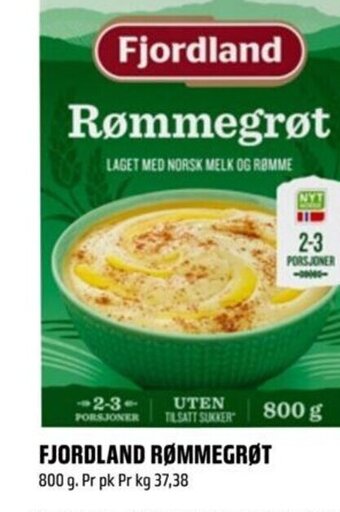 Coop Obs FJORDLAND RØMMEGRØT tilbud