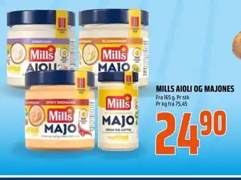 Coop Obs MILLS AIOLI OG MAJONES tilbud