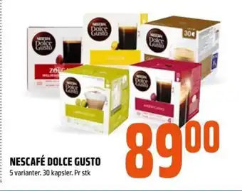 Coop Obs NESCAFÉ DOLCE GUSTO tilbud